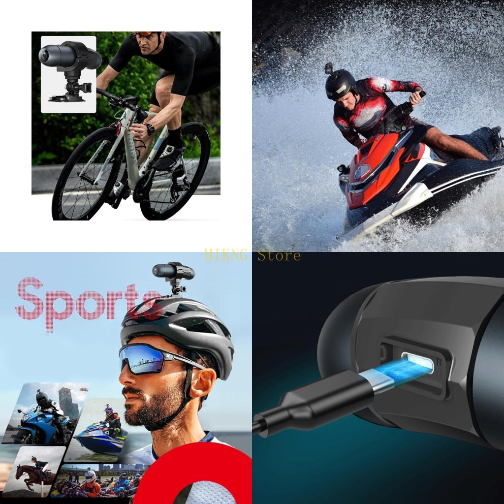 4K 야외 액션 카메라 산악 자전거 오토바이 헬멧 카메 - Mountain Biking Videos 리뷰 및 가격